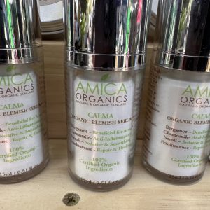 Organic Blemish acne skincare serum Australia 15ml AMICA Organics